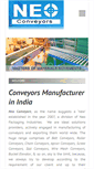 Mobile Screenshot of neoconveyors.com